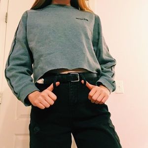 Nautica cropped sweatshirt